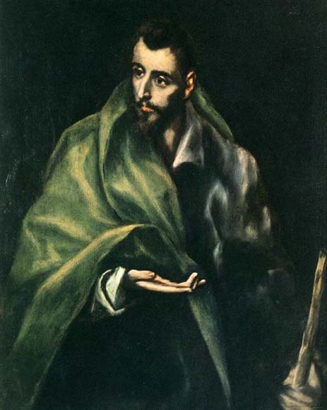 GRECO, El Apostle St James the Greater